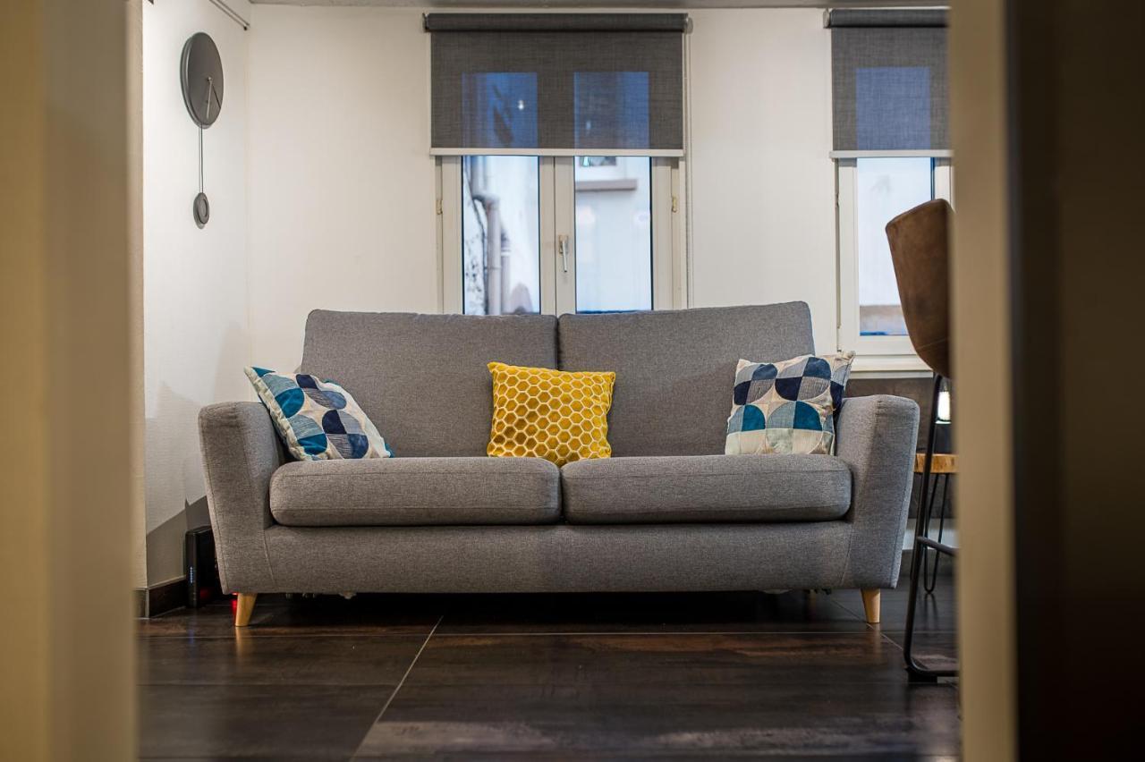 Appart 4 Pers Design Et Cosy Avec Jardin Au Coeur De Selestat Bagian luar foto