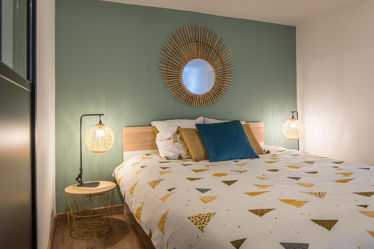 Appart 4 Pers Design Et Cosy Avec Jardin Au Coeur De Selestat Bagian luar foto