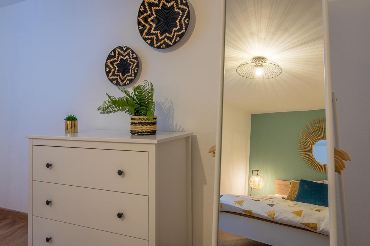 Appart 4 Pers Design Et Cosy Avec Jardin Au Coeur De Selestat Bagian luar foto