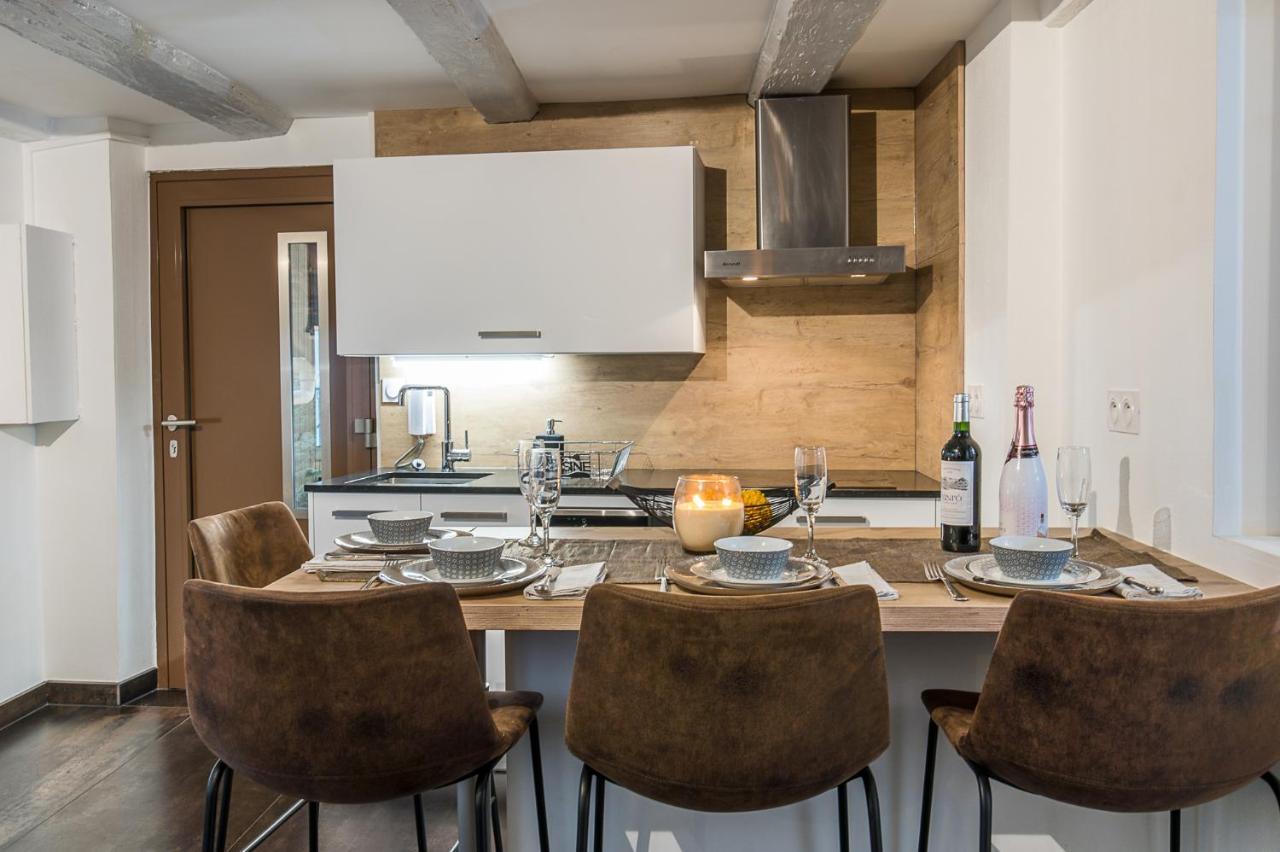 Appart 4 Pers Design Et Cosy Avec Jardin Au Coeur De Selestat Bagian luar foto